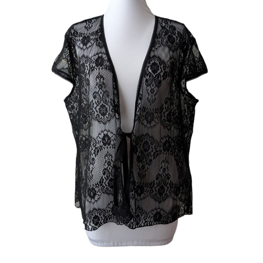 Worthington vintage lace top